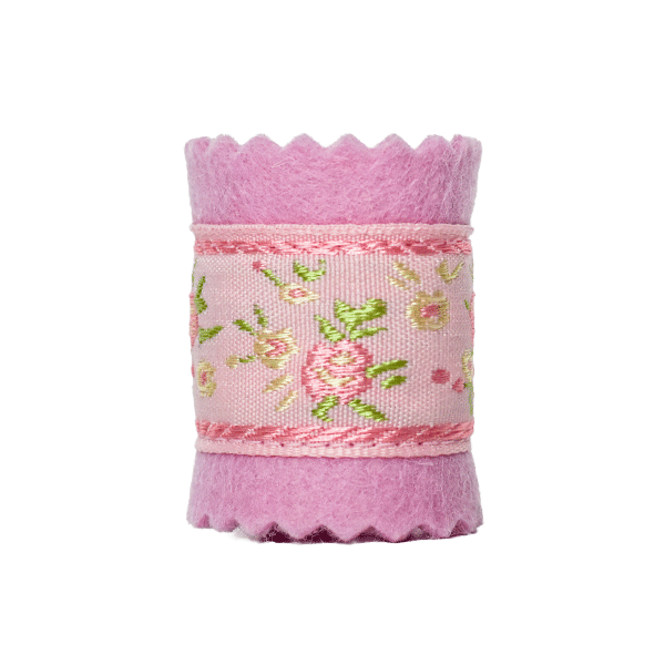"Original Münchner Bierbandl" by ALINA SPIEGEL - schlicht, rosa, rosa Borte
